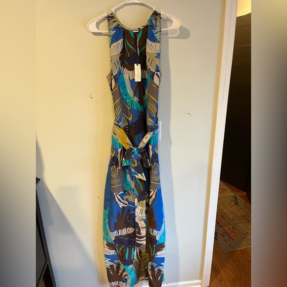 anthropologie ranna gill wide leg jumpsuit - Picture 3 of 6